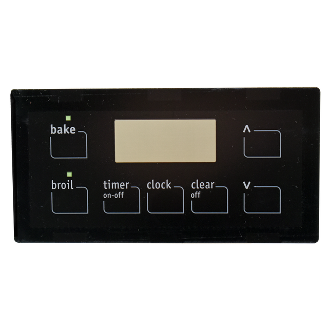 316220725CM Range / Oven Control Overlay (Faceplate) Replaces 316220725  Parts-O-Matic