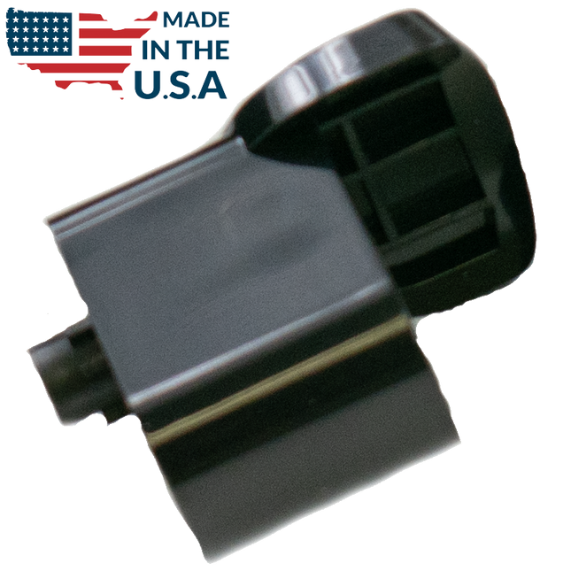 WB06X10939CM Microwave Door Handle End Cap Replaces WB06X10939  Parts-O-Matic