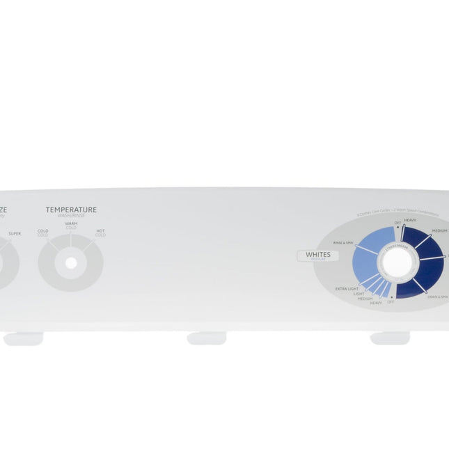 WH42X10650 Washer Control Panel, White  Parts-O-Matic