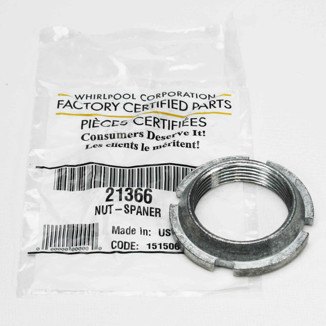 WP21366 Genuine OEM Washer Spanner Nut Whirlpool
