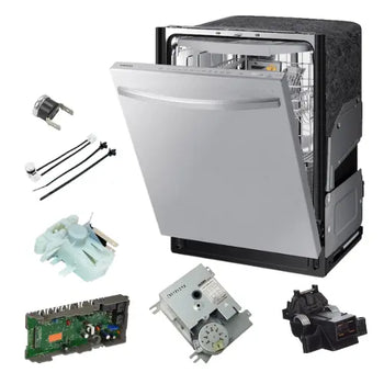   Dishwasher Fuse, Thermostat, Switches, Control Board and Timer