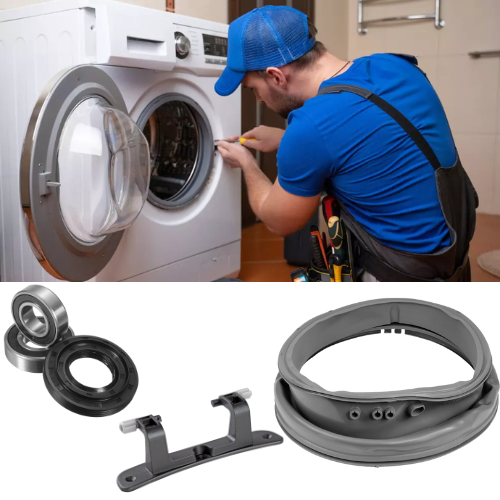   Washer Door Boot, Gaskets, Seal and Hinges