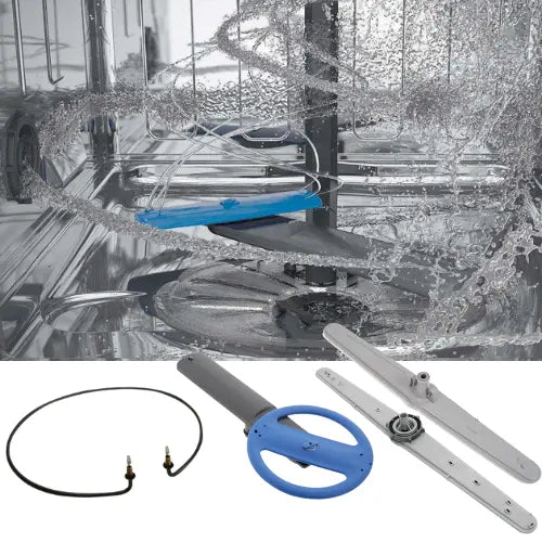 Dishwasher Spray Arms and Heater