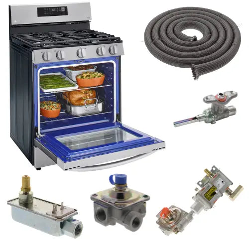 Cooking Appliances Gas Valve, Regulator, Gasket