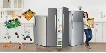 Refrigerator Relays, Switches, Capacitors, Control Board and Damper Control