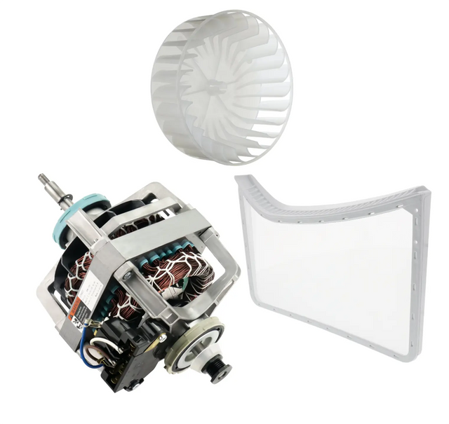Dryer Blower Wheels, Motor and Lint Screens