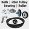 Clothes Dryer Belts, Idler Pulleys, Rollers and Drum Bearings