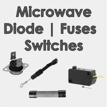 Microwave Diode, Fuses, Waveguide, Switches, Bulb