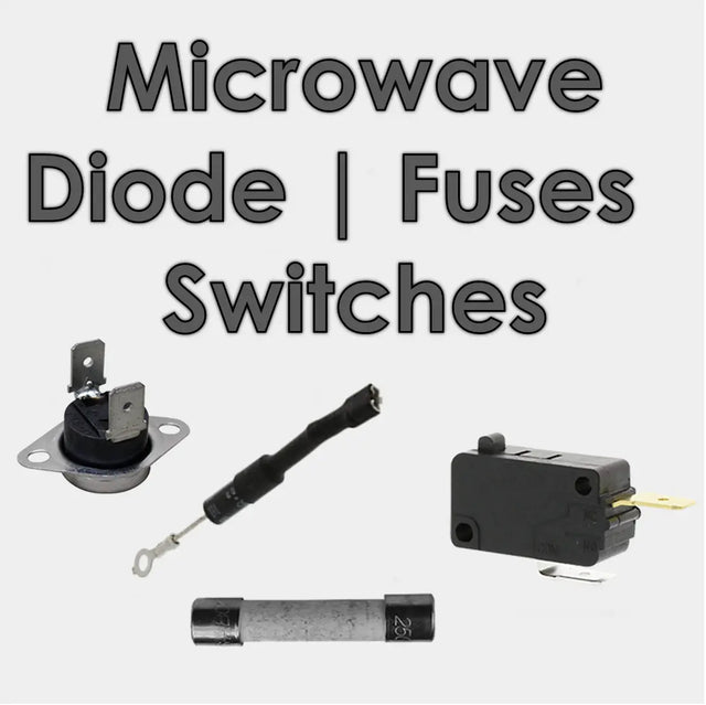 Microwave Diode, Fuses, Waveguide, Switches, Bulb