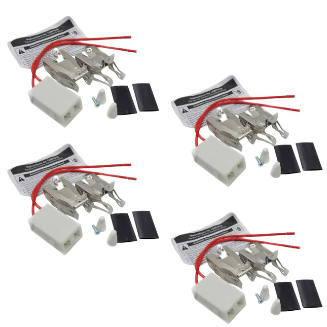 (4 Pack) ERP 12001676 Surface Burner Receptacle  Parts-O-Matic