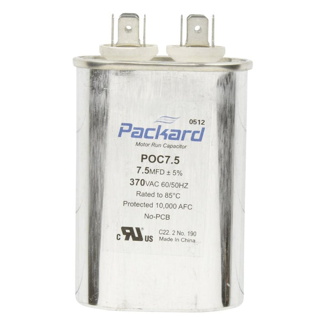 12007 Packard 370 Capacitor 7.5 MFD 370V  Parts-O-Matic