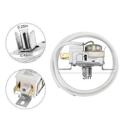XPARTCO 2198202 Refrigerator Temperature Control Thermostat Replaces WP2198202  Parts-O-Matic