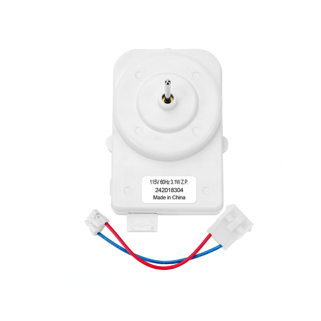242018304 Refrigerator Condenser Fan Motor Replaces 242018301  Parts-O-Matic