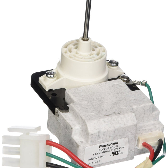 242077702 Refrigerator Genuine OEM Evaporator Fan Motor Replaces 242077705  Parts-O-Matic