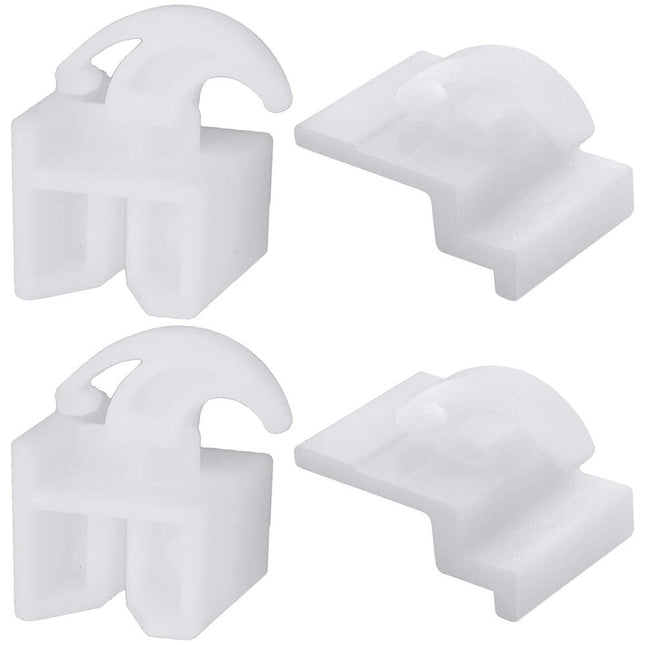 (2 Pack) 3051162 - 3051163 Cooking Range Drawer Front and Rear Glide Set  Parts-O-Matic