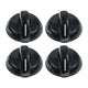 (4 Pack) ERP 316220009 Range Burner Knob