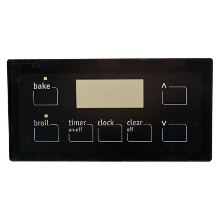 316220725CM Range / Oven Control Overlay (Faceplate) Replaces 316220725  Parts-O-Matic