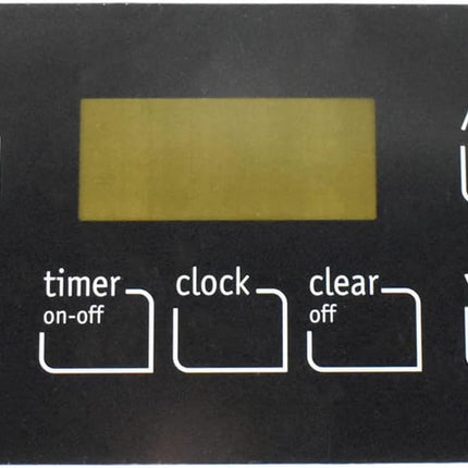 316220725CM Range / Oven Control Overlay (Faceplate) Replaces 316220725  Parts-O-Matic
