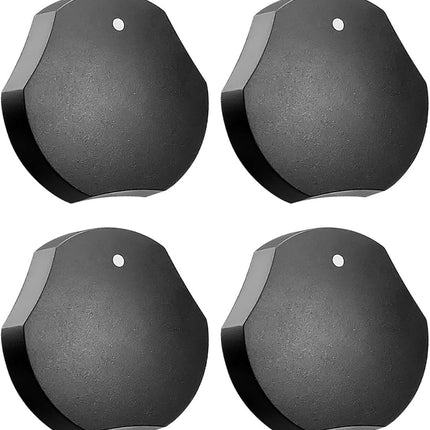 (4 Pack) 74009592CM Burner Control Knob Replaces WP74009592