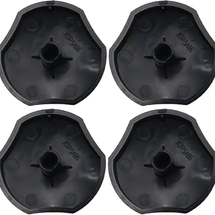 (4 Pack) 74009592CM Burner Control Knob Replaces WP74009592
