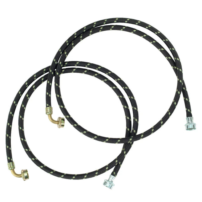 8212638RP Washer 6' Nylon Braid Washer Fill Hoses 2-Pack  Parts-O-Matic