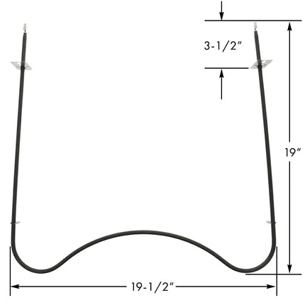 ERP B776 Oven Bake Element Replaces 4334146 Exact Replacement Parts