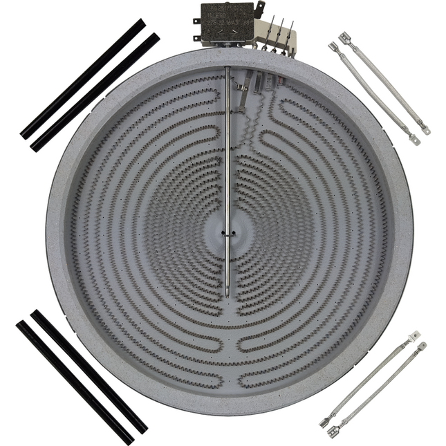 CMR1175D302012 Range Surface Radiant Element Replaces 318297810, WB30T10126, 191D4661P004, DG47-00065A, W10259005, 316560402, 316216703, W10823720, 9000782498  Parts-O-Matic