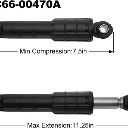 XPARTCO DC66-00470A Washer Front Shock Absorber