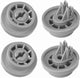 (4 Pack) XPARTCO DD66-00023A Dishwasher Lower Dish Rack Roller