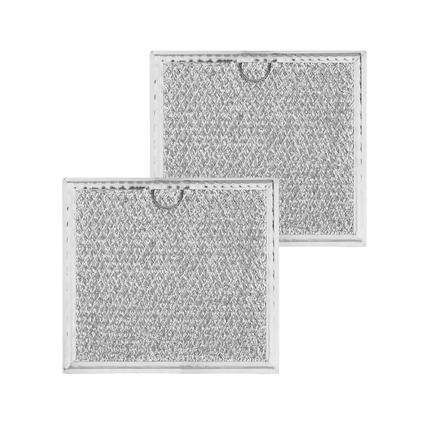 (2 Pack) XPARTCO DE63-00666A Microwave Grease Filter also replaces WB02X11534  Parts-O-Matic