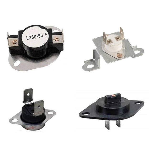 XP8767 Dryer Thermostat Set DC47-00018A, DC96-00887A, DC47-00016A, DC32-00007A  Parts-O-Matic