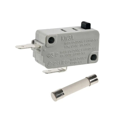EXPFFSB Microwave Door Switch and Fuse Replaces FSSBA016KIT, 5303319559  Parts-O-Matic