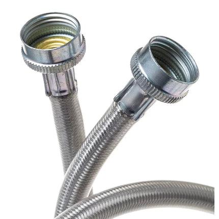 PM14X10005 GE Universal Washing Machine Stainless Steel Hoses - 2 Pack  Parts-O-Matic