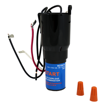 Supco RCO810 (3 in 1) Relay Combo Kit Hard Start Kit  Parts-O-Matic