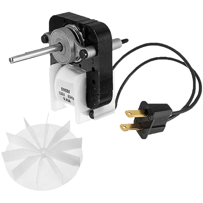 Supco SM550 Bathroom Exhaust Fan Motor Replaces 65100, C65878  Parts-O-Matic