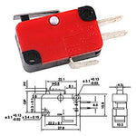 V-151-1C25 Micro Limit Switch | Short Hinge Lever