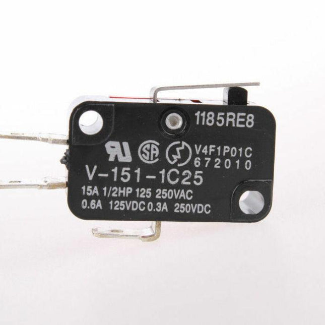 V-151-1C25 Micro Limit Switch | Short Hinge Lever  Parts-O-Matic