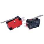 V-152-1C25 Micro Limit Switch | Long Straight 1" Hinge Lever