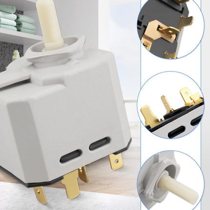 XPARTCO W10117655 Dryer Push to Start Switch Replaces WPW10117655  Parts-O-Matic