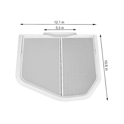 XPARTCO W10120998 Dryer Lint Screen Filter  Parts-O-Matic