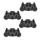 (4 Pack) W10195416 Dishwasher Lower Rack Wheel Replaces W10195416V