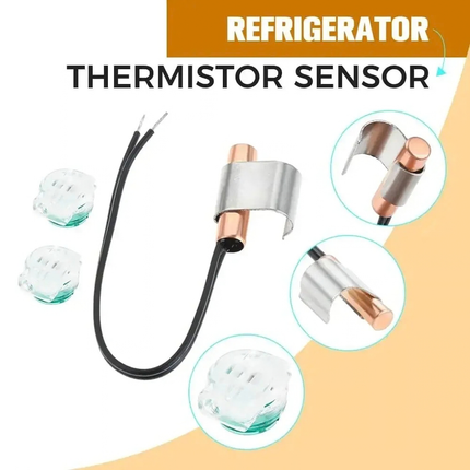 XPARTCO W10316760 Refrigerator Thermistor Sensor  Parts-O-Matic