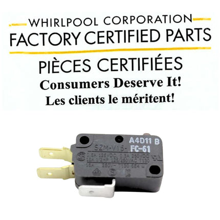 W10727360 Microwave Genuine OEM Door Switch  Parts-O-Matic