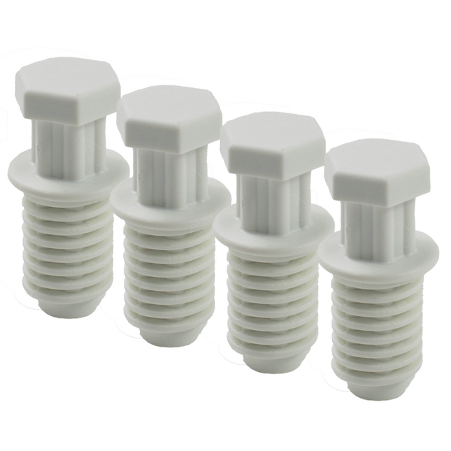 W11444912CM Dryer Leveling Legs (Set of 4) Replaces W11444912  Parts-O-Matic