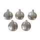 WB03X43926 Range Genuine OEM Surface Burner Control Knob Set
