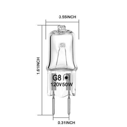 XPARTCO WB08X10057 Microwave Halogen Bulb - 130V, 50W XPARTCO