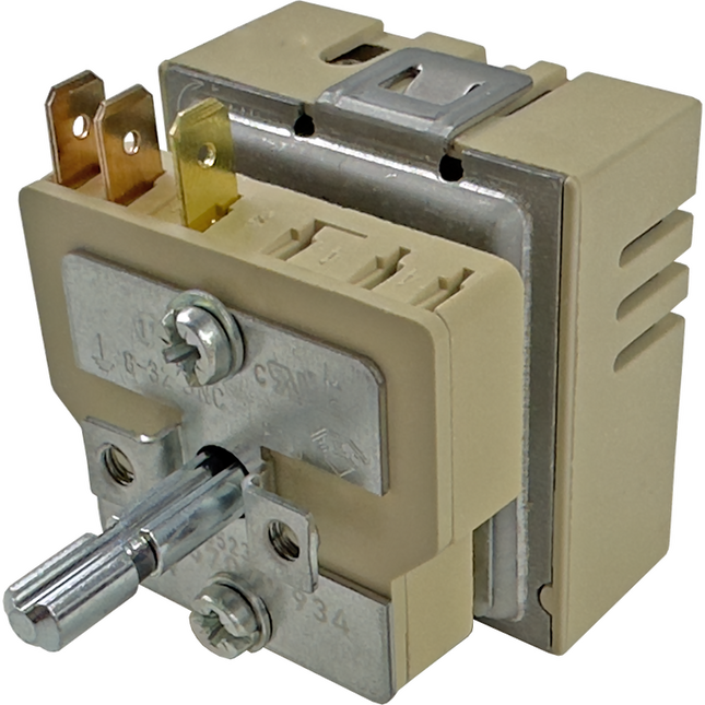 WB24T10162CM Range Surface Element Infinite Switch Replaces WB24T10162  Parts-O-Matic