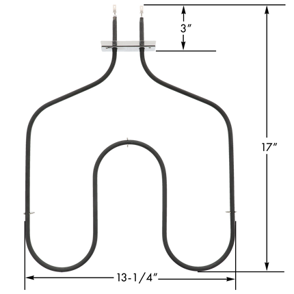 ERP WB44K10019 Oven Bake Element  Parts-O-Matic
