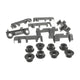 WD01X35298 Dishwasher Genuine Lower Dishrack Carrier And Roller Kit