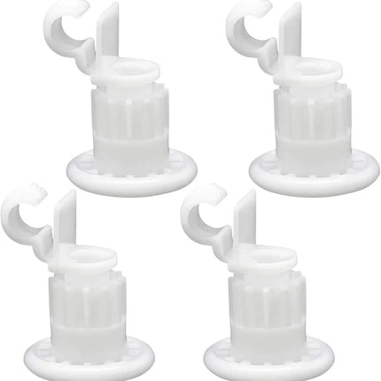 WD12X10327 Dishwasher Genuine Upper Rack Roller and Stud Assembly-4 Pack GE